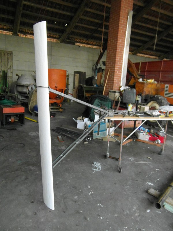 new brackets and blade